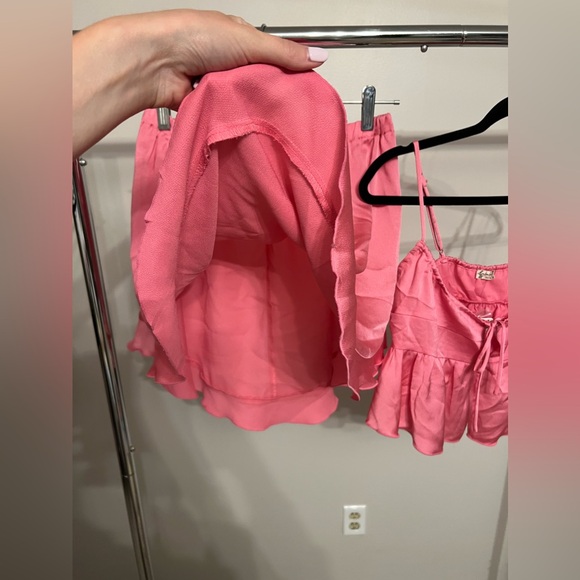 Free People Intimates Silk Like Set - Picture 5 of 6